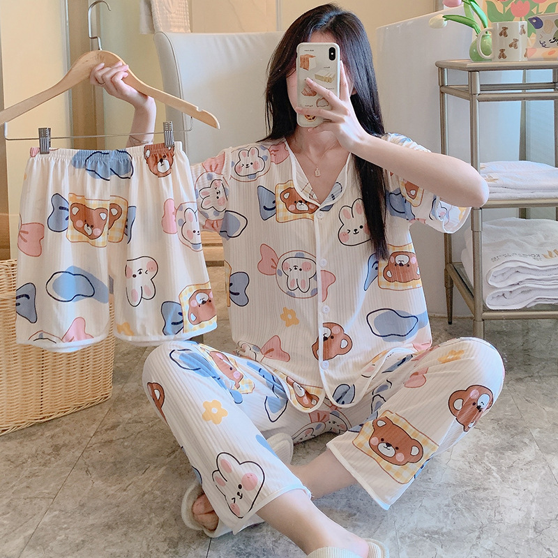 Pijama set Sensuel 3 piezas
