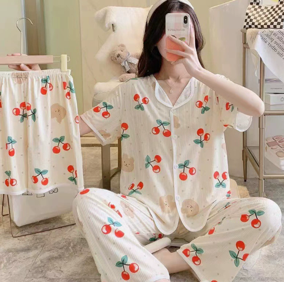 Pijama set Sensuel 3 piezas