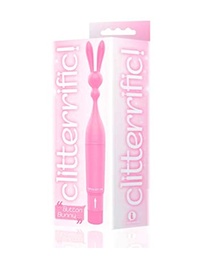 The 9's Clitterific! Button Bunny Clitoral Stimulator - Pink