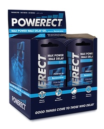 Powerect Benzocaine Delay Serum Foil Display Sobre