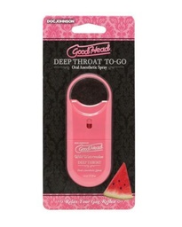 Doc Johnson GoodHead Deep Throat Spray To Go Wild Watermelon 33.0z