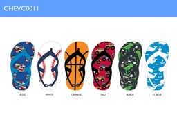 Toddler Boys Printed Flip Flops