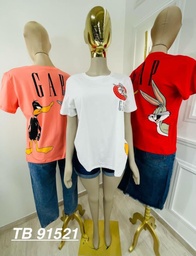 Camisa de dibujos animados