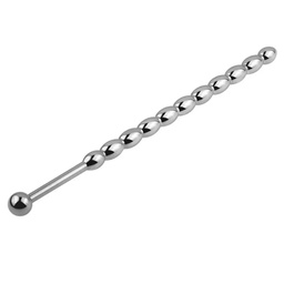 Enchufe uretral masculino de acero inoxidable, vara de masturbacion