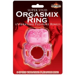 Super Stud Orgasmix Ring Pleasure Ring 3 Speed - Magenta