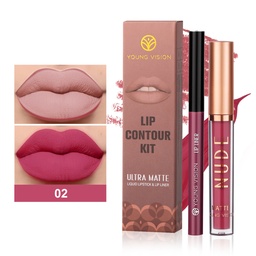 casual color sólido el plastico lapiz labial brillo de labios
