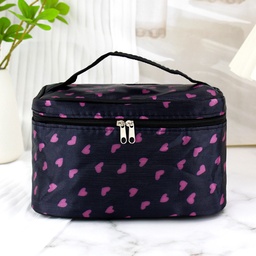 estilo vintage puntos redondos poliéster hilo de coser cuadrado cosmetiquera