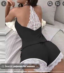 Pijama short de algodón