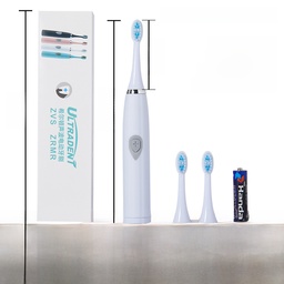 Cepillo de dientes eléctrico que funciona con bateria. (AZUL)