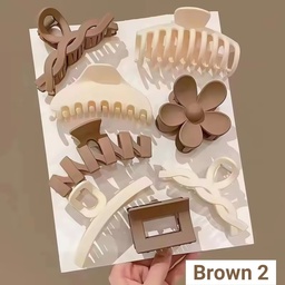 Juego de 8 pinzas para el cabello