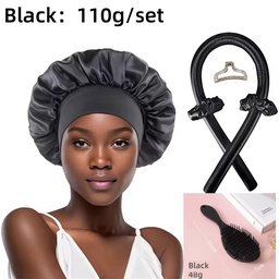 Juego de gorro rizador para dormir