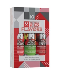 JO Tri-Me Triple Pack - Flavors Various Gift Set 1 oz