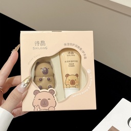 Set combinado de bálsamo labial y crema de manos